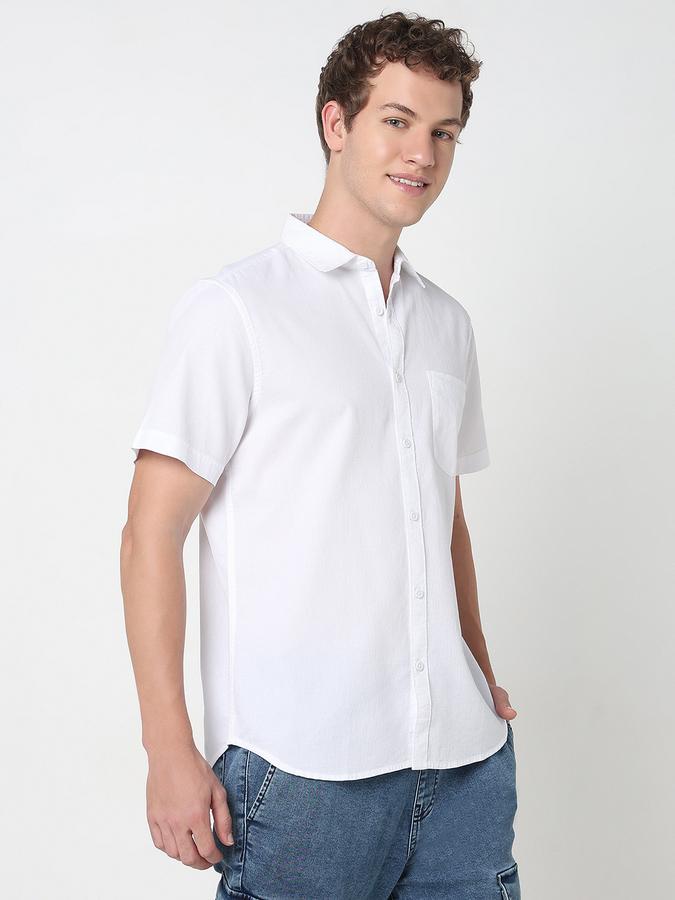 R&B MENS Long sleeves Casual Solid SHIRT image number 2