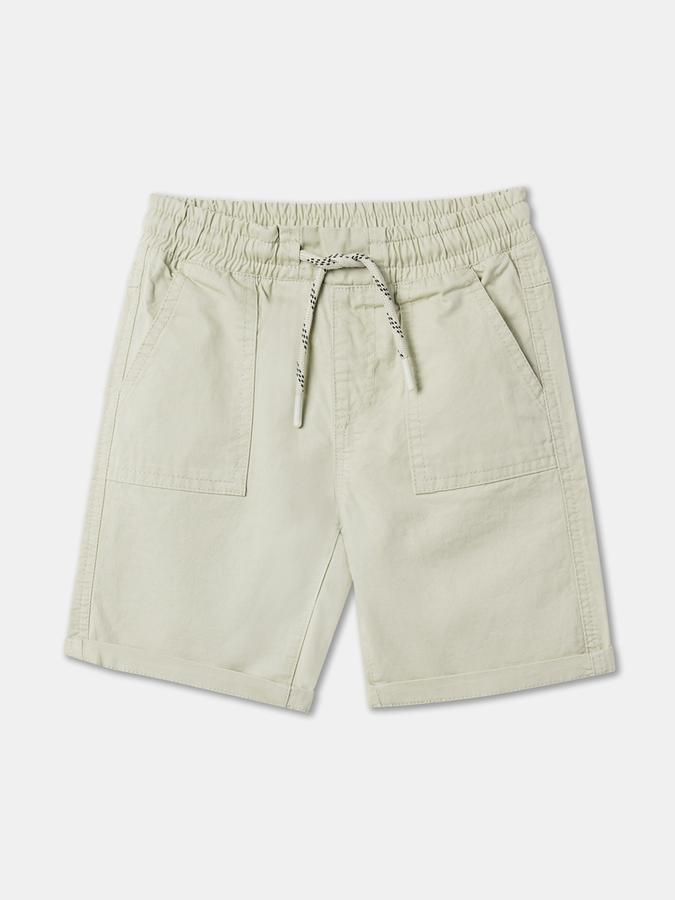 Boys Flat-Front Regular Fit Shorts image number 0