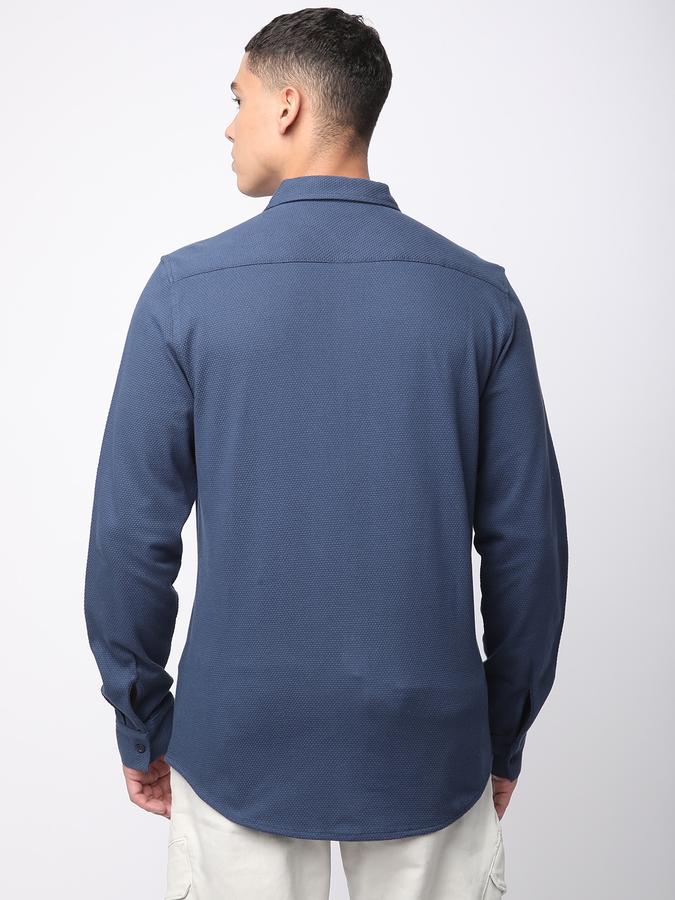 R&B Men Solid Casual Shirt image number 2