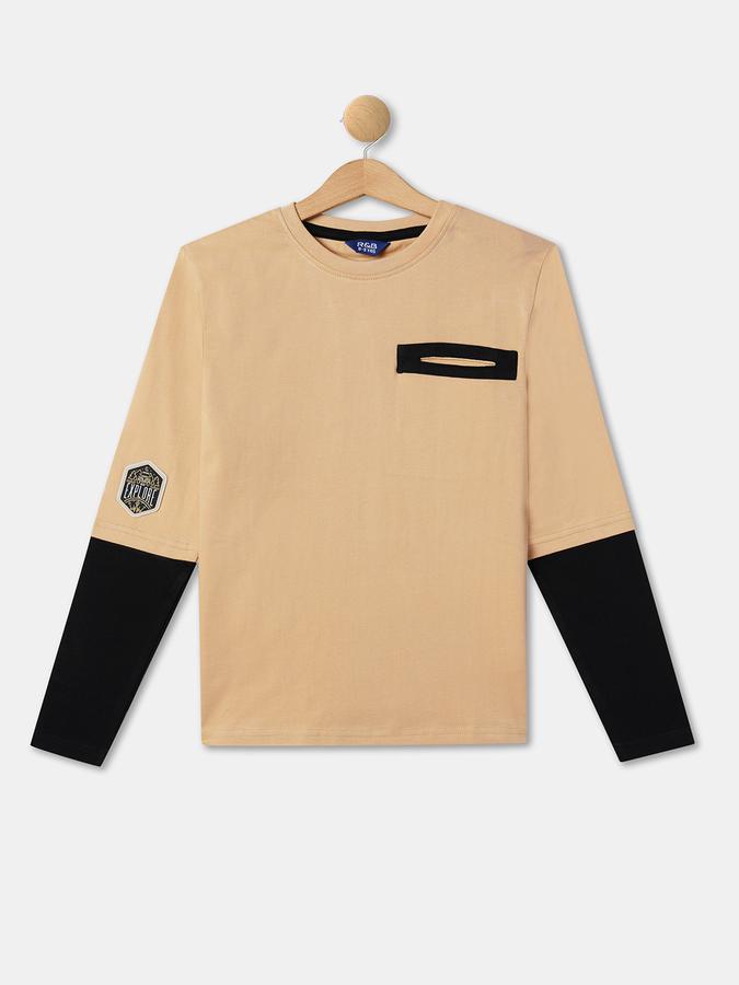 R&B Boys Beige Tshirt