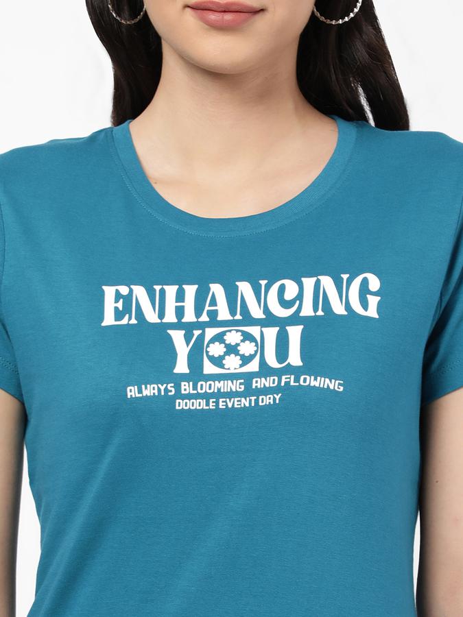 R&B Blue Women Tops & T-Shirts image number 3