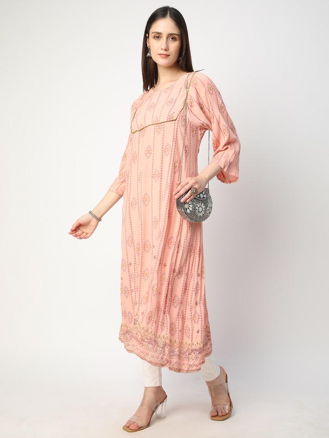 R&B Women Printed A-line Kurta image number 1