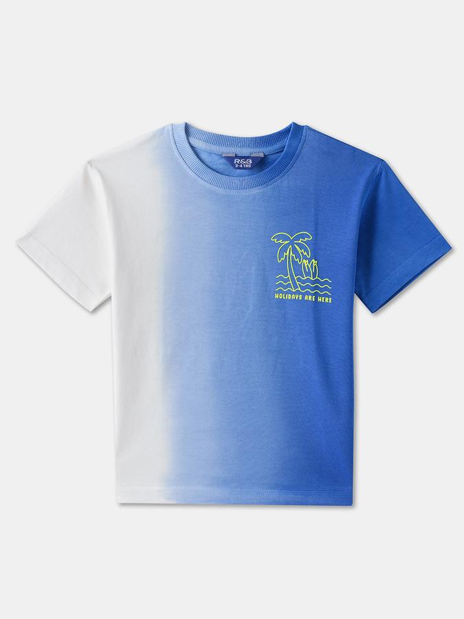 R&B Boys' Multi Printed T-Shirt