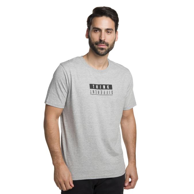 R&B Crew Neck Grey T-Shirt