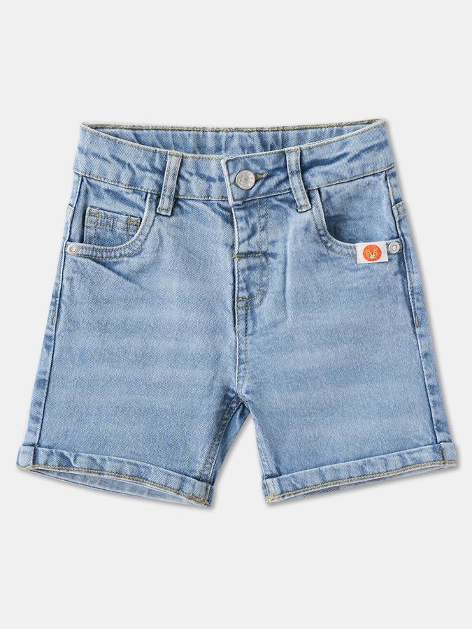 Short For Baby Boys Casual Solid Pure Cotton image number 0