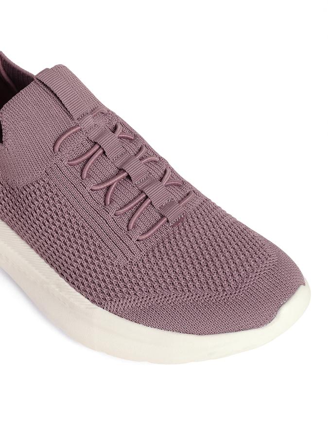 R&B Women Light Pink Lace-Ups Sports Shoes