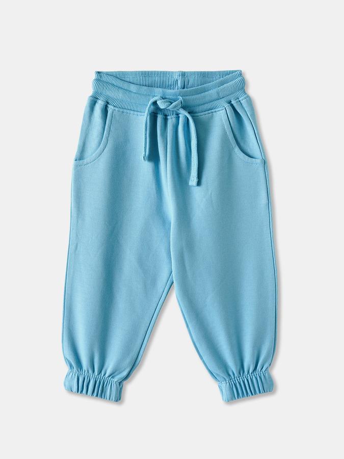 Boys Cotton Graphic Print Sweatshirt And Trousers Set