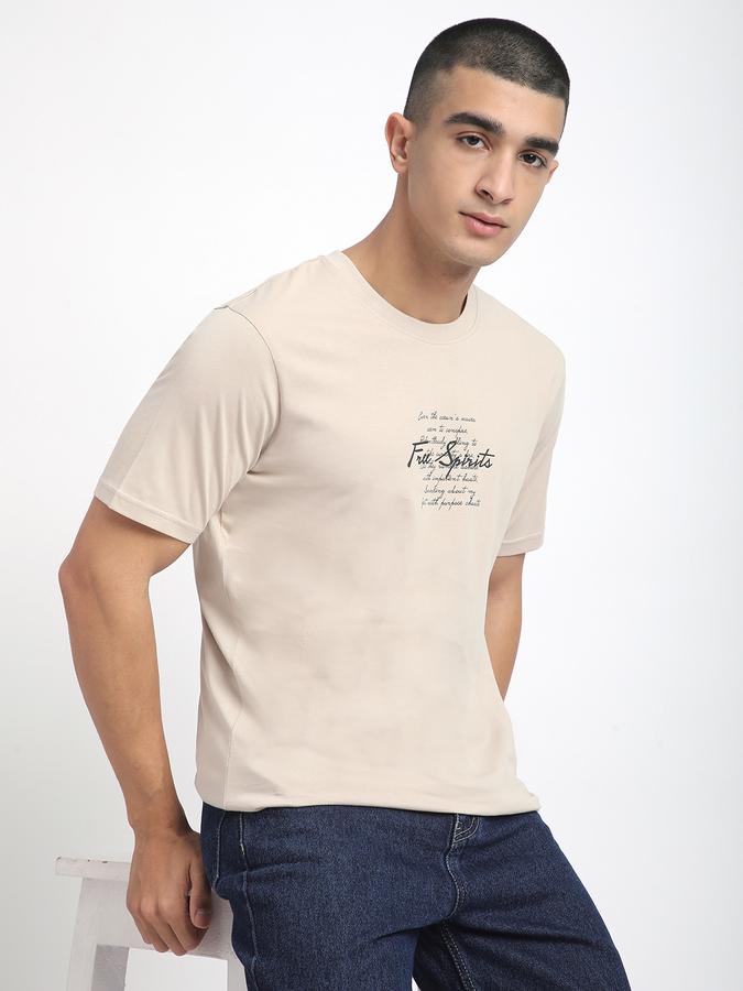Printed Men Round Neck T-Shirt image number 0