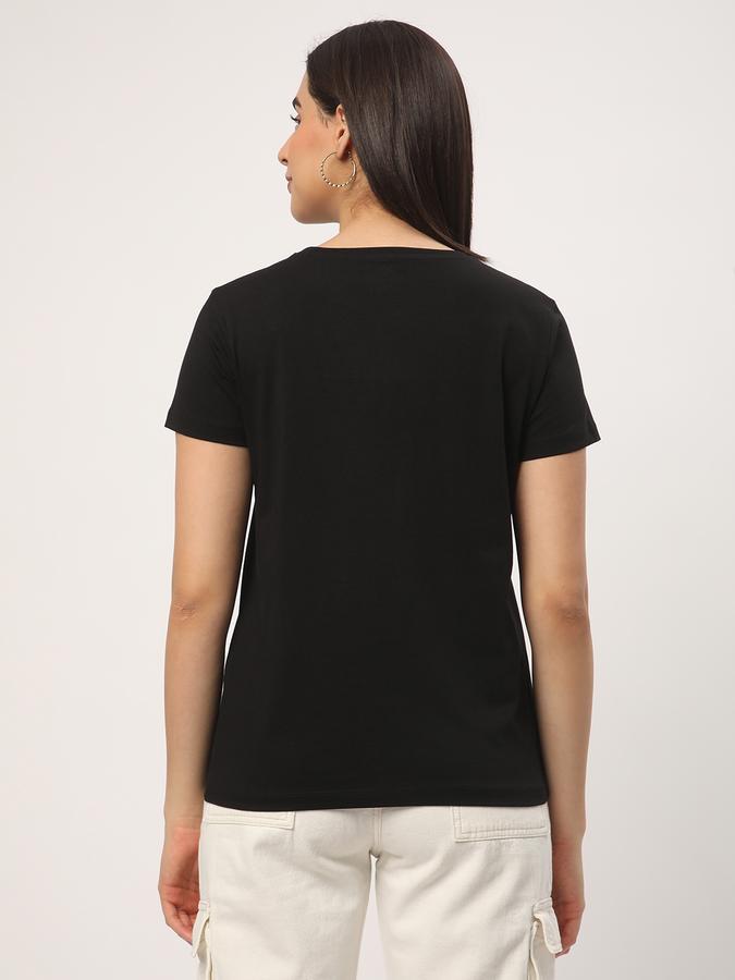 Typographic Print Round-Neck T-Shirt image number 2