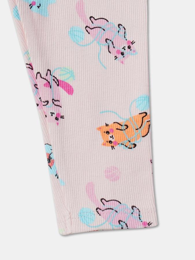 Girls Printed Leggings image number 2