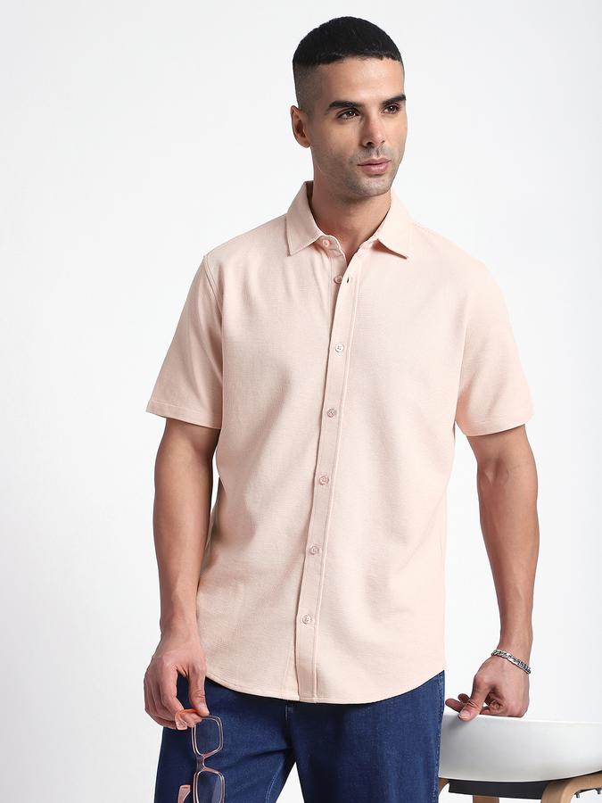 R&B Men's Coral Shirt