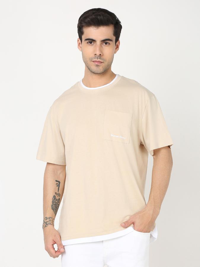 Men Regular Fit Crew-Neck T-Shirt image number 0