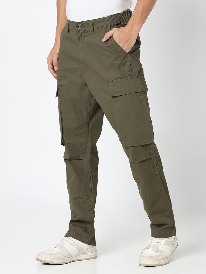 Solid Men Track Pants image number 2