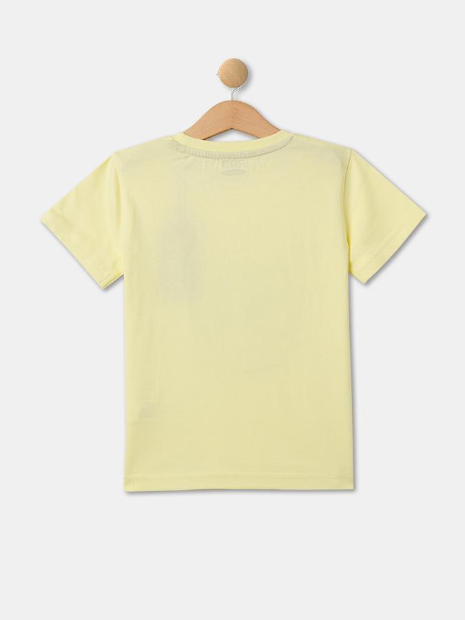 Boys Relaxed Fit Round-Neck T-Shirt image number 1