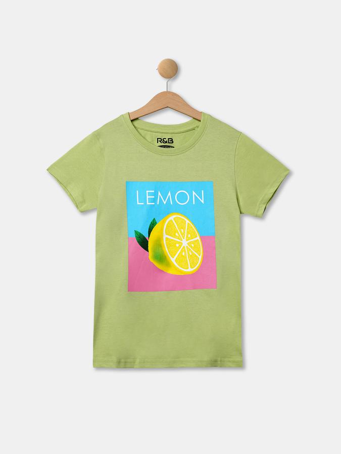 R&B Green Girls T-shirts image number 0