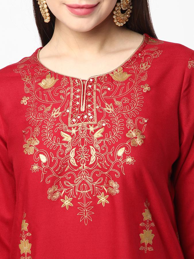 R&B Women Rust Kurtas image number 3