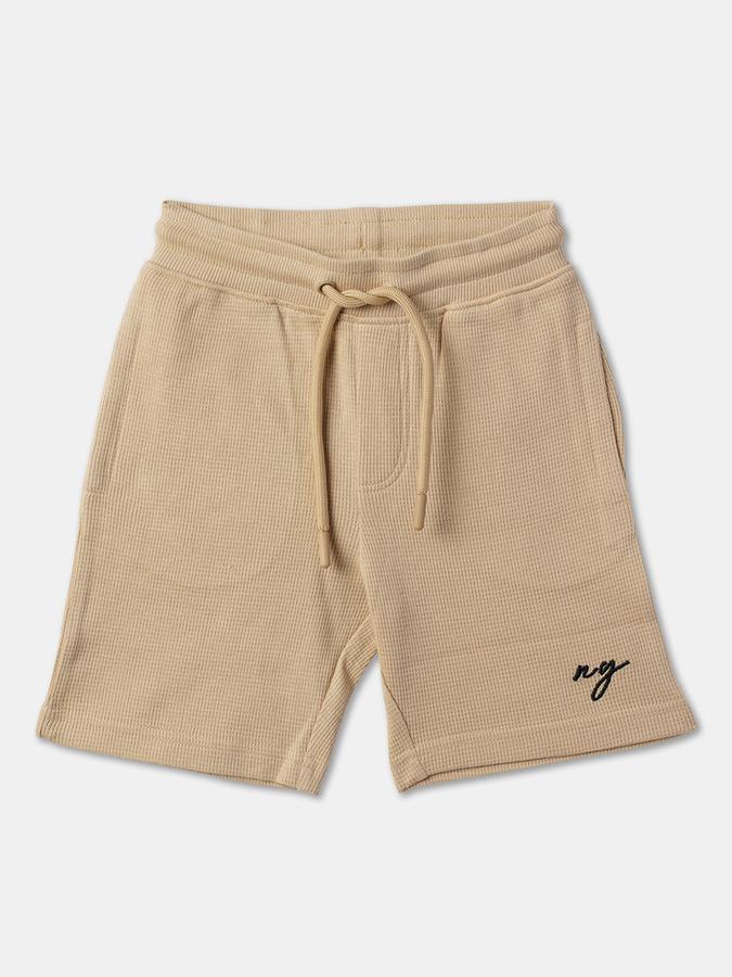 Boys Colorblock T-shirt with Shorts Fashion Set