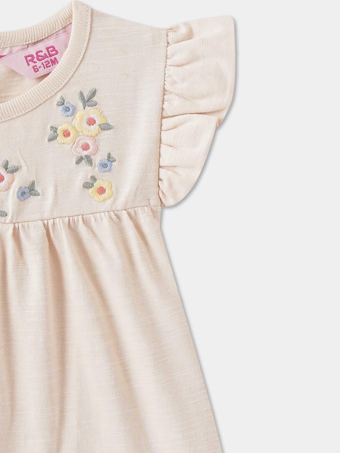 Baby Girls Solid Pure Cotton Regular T Shirt image number 2