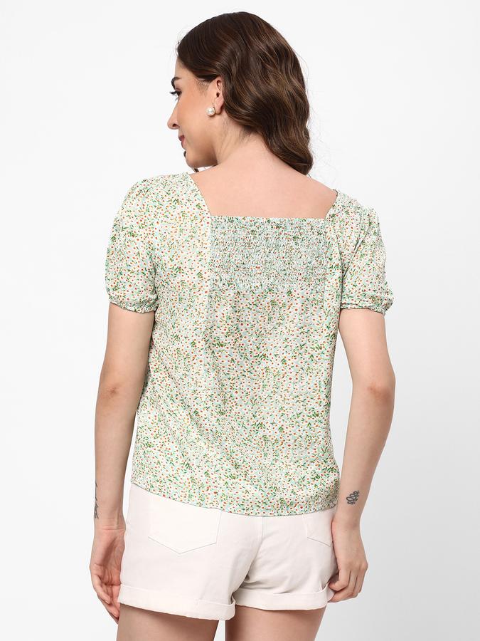 Women Printed Regular Fit Top image number 2