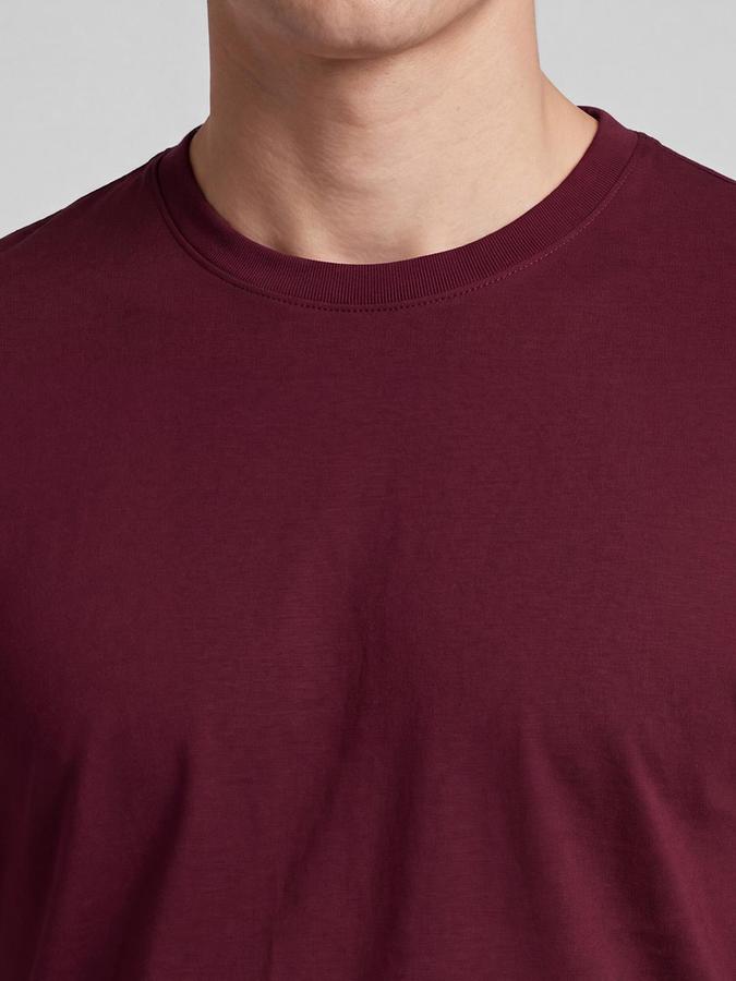 R&B Men Maroon Checked Pure Cotton Mid Rise Lounge Pants