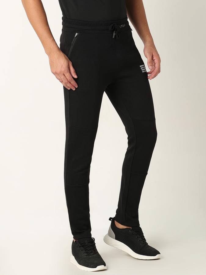 Men Straight Fit Flat-Front Trousers data-index=