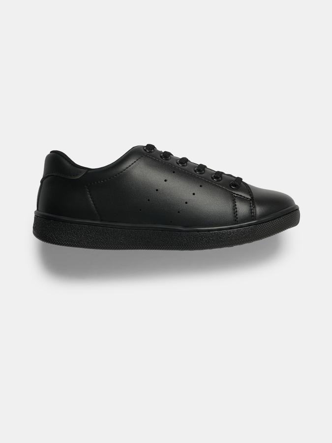 R&B Boys Black Casual Shoes image number 1