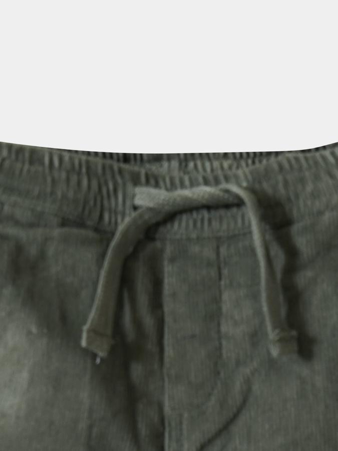 Boys Cotton Regular Fit Drawstring Waist Open Hem Track Pants