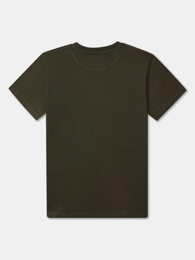 Boys Graphic Print Relaxed Fit Round-Neck T-Shirt image number 1