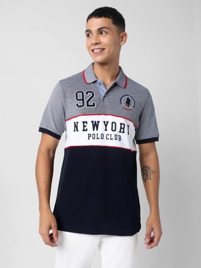 Typographic Print Round Neck T-Shirt image number 0