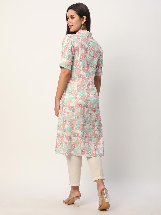 Women Ethnic Printed Kurtas image number 2