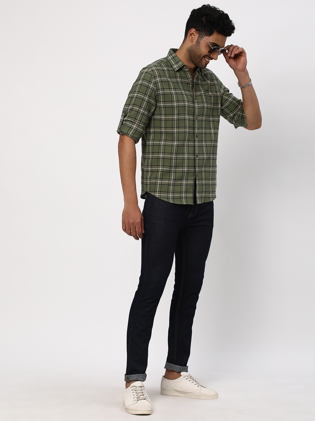 Checked Slim Fit Shirt image number 1