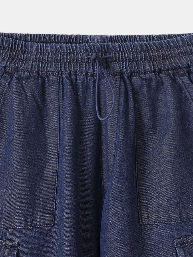 Boys Cotton Regular Fit Button Waist Distressed Jeans