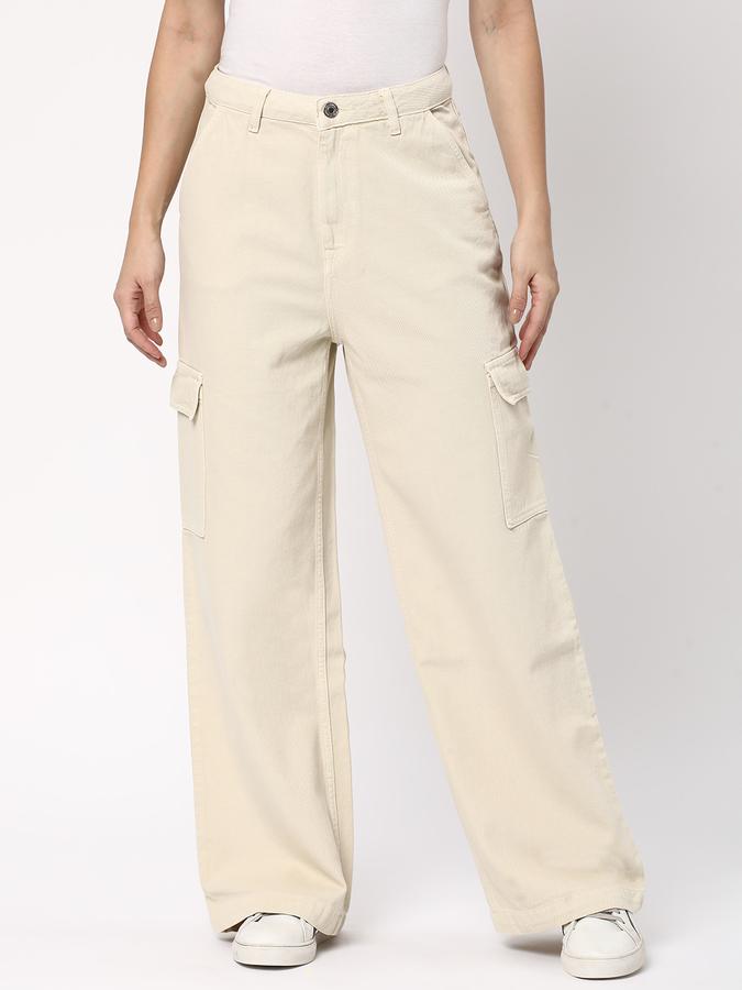 Women Mid-Rise Wide Jeans