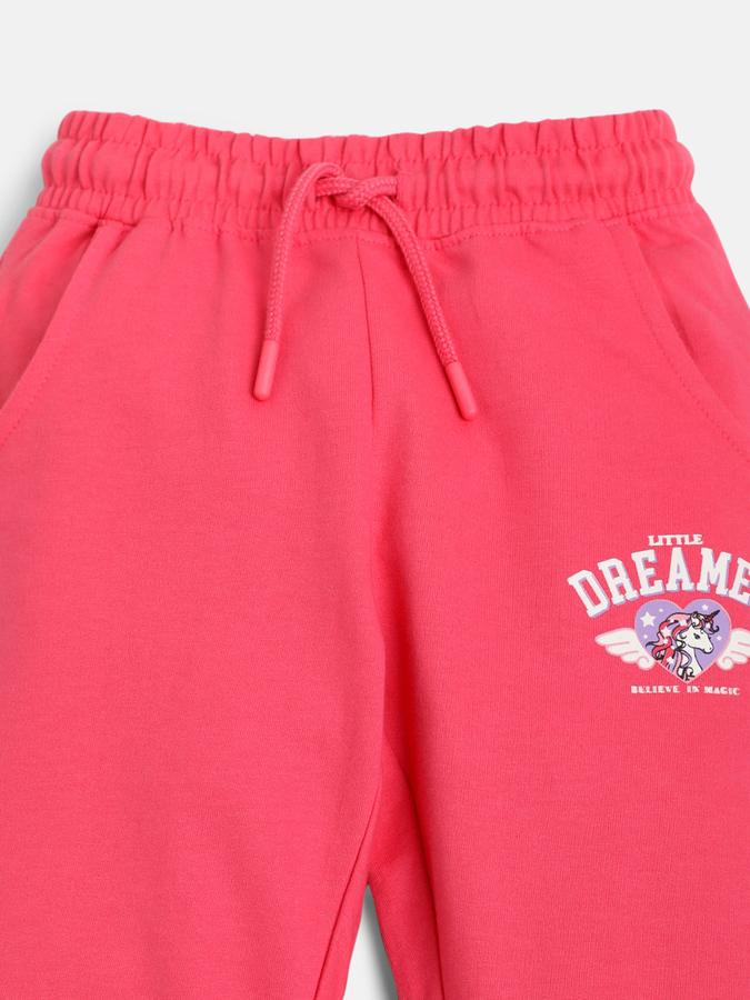 Boys Regular Fit Solid Elastic Waist Trouser