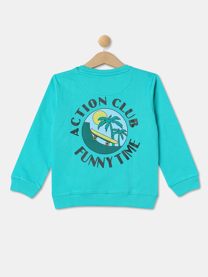 Boys Cotton Regular Fit Sweatshirt image number 1