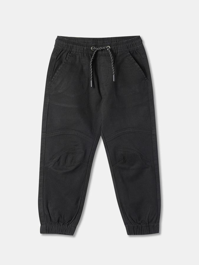 Boys Mid-Rise Straight Fit Trousers