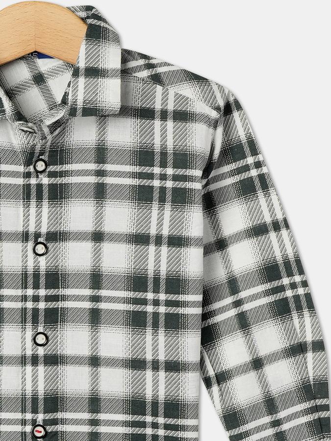 R&B Boy's Checks Shirt image number 2