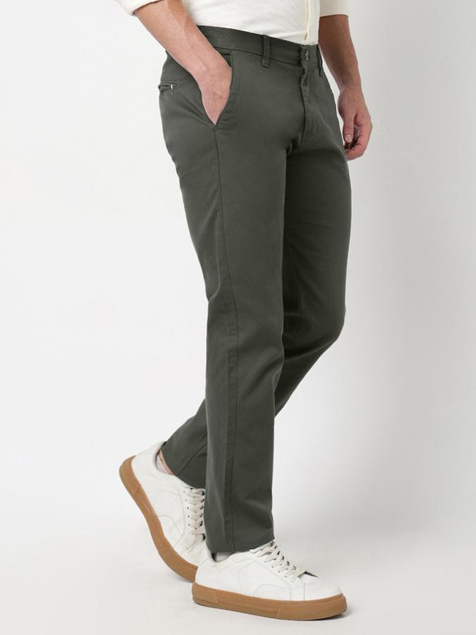 Men Solid Formal Trousers data-index=