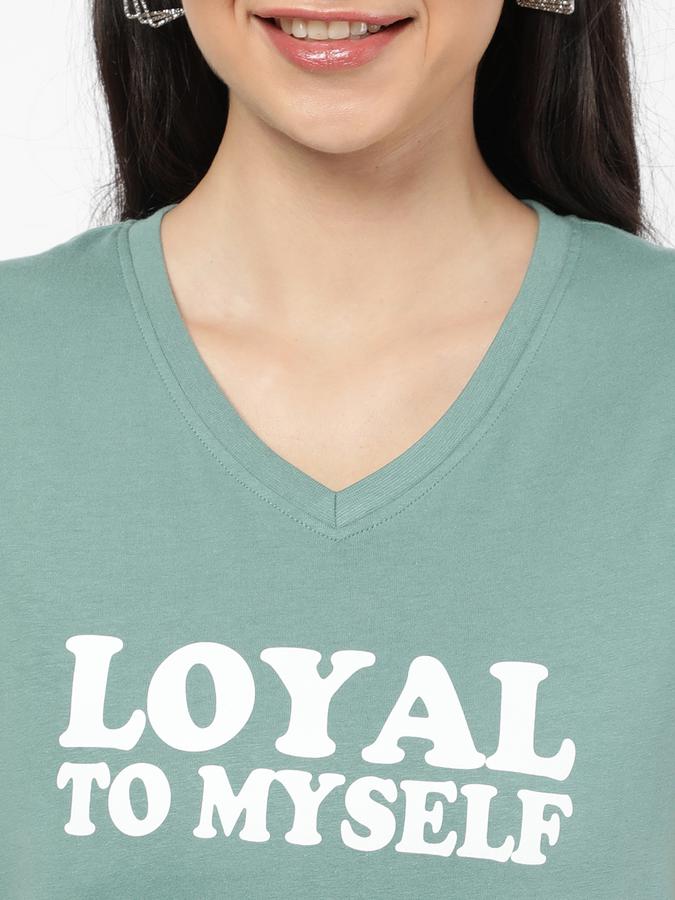 R&B Women Green T-Shirt image number 3