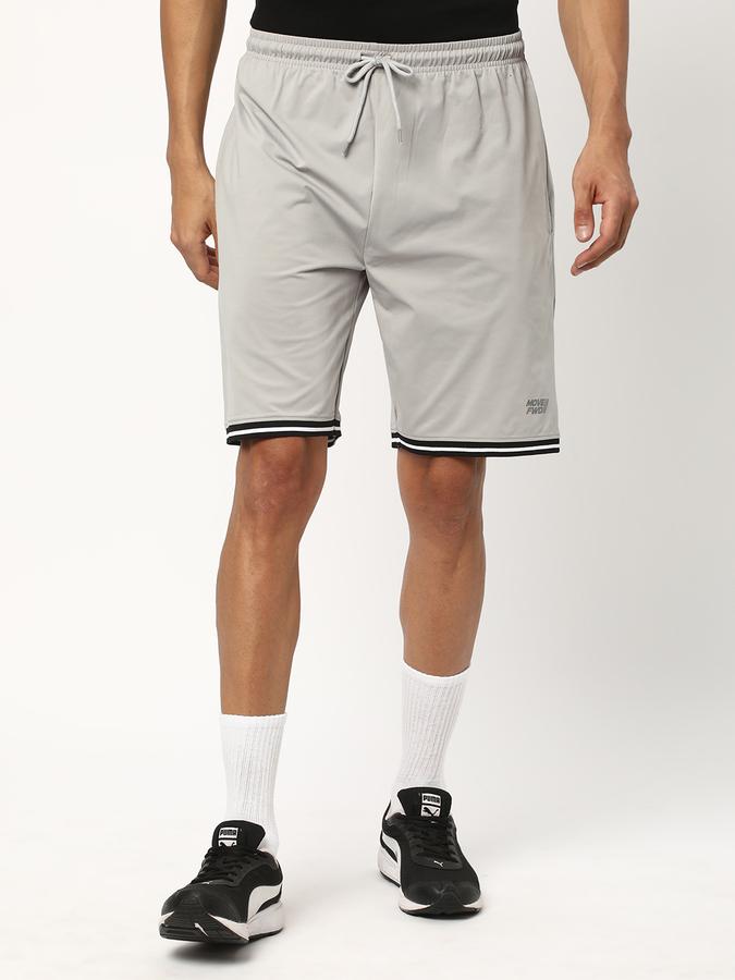 Men Flat-Front Regular Fit City Shorts image number 0