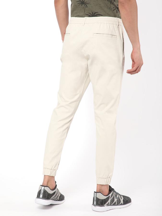 R&B Men White Trousers image number 2