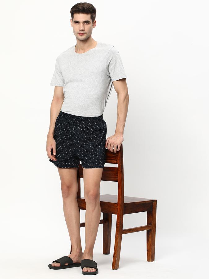 R&B Men's Printed Woven Boxer image number 2