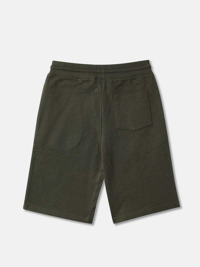 Boys Graphic Print Regular Fit Shorts with Insert Pockets image number 1