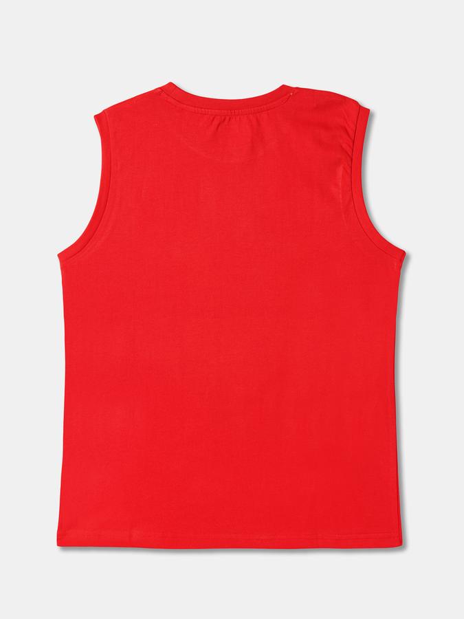 Boys Graphic Print Round-Neck T-Shirt image number 1