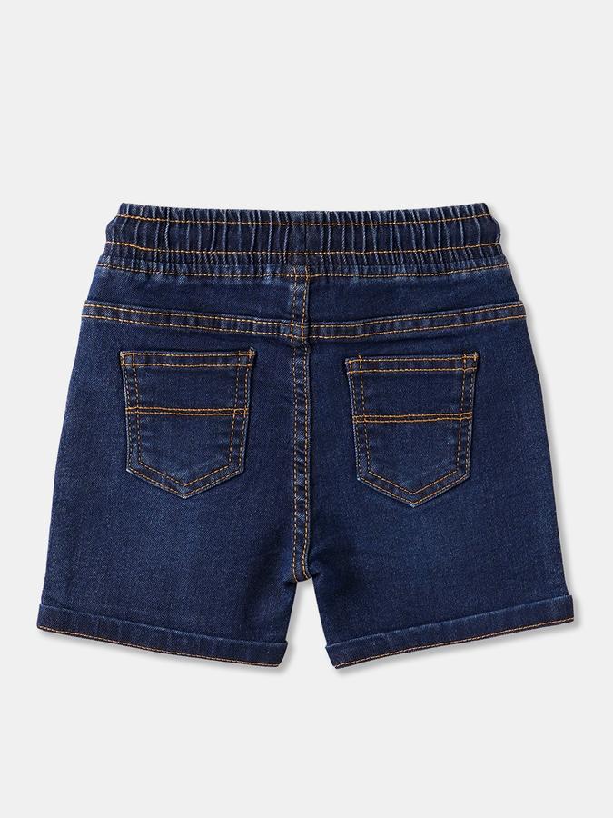 R&B Short For Baby Boys Casual Solid Cotton Blend image number 1