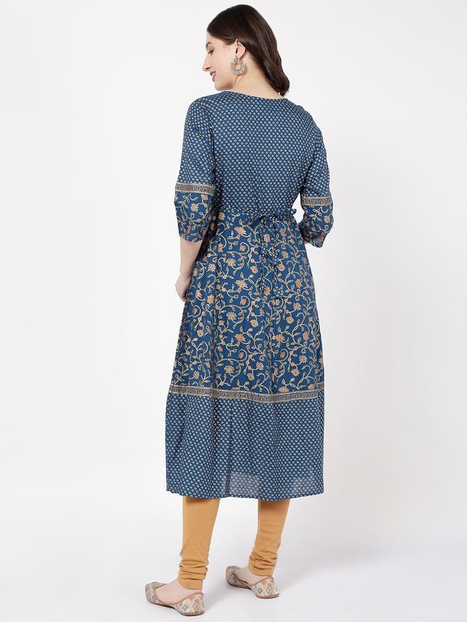 Women Printed A-Line Kurta image number 3