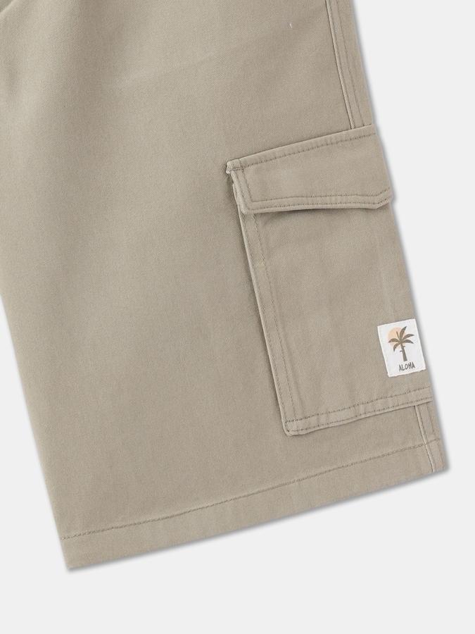 Short For Boys Casual Solid Pure Cotton image number 3