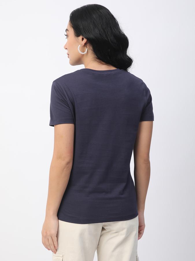 Graphic Print Women Round Neck T-Shirt image number 2