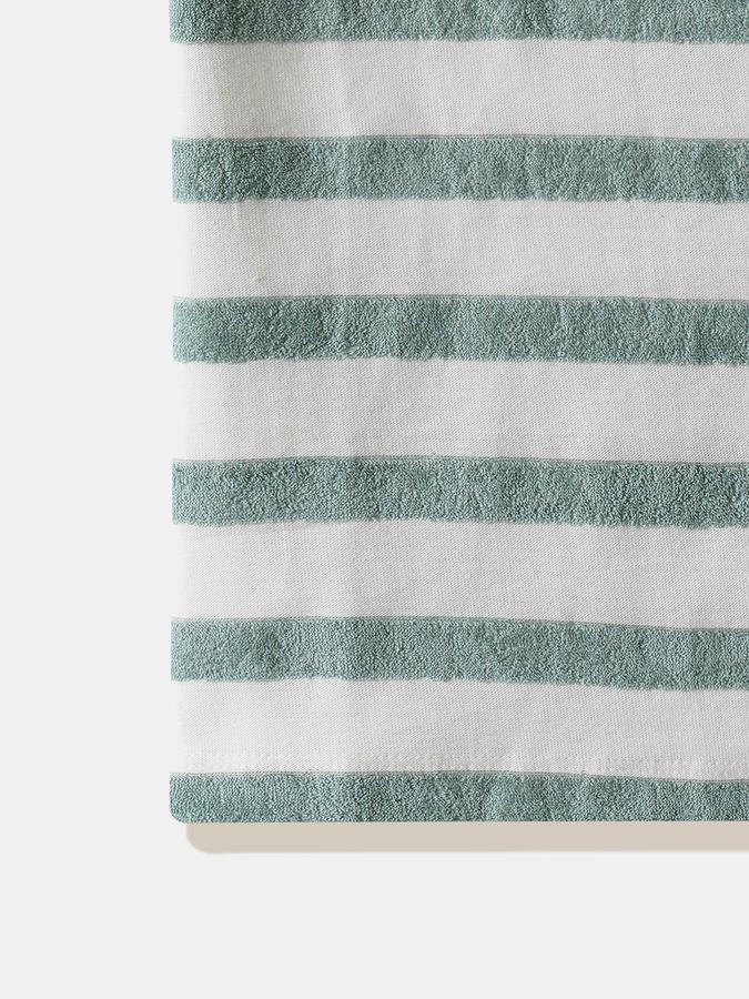 Boys Cotton Regular Fit Crew Neck Striped T-shirt