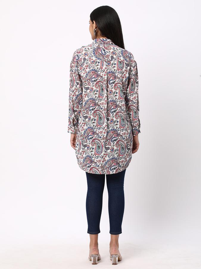 Women Paisley Print Regular Fit Top image number 2